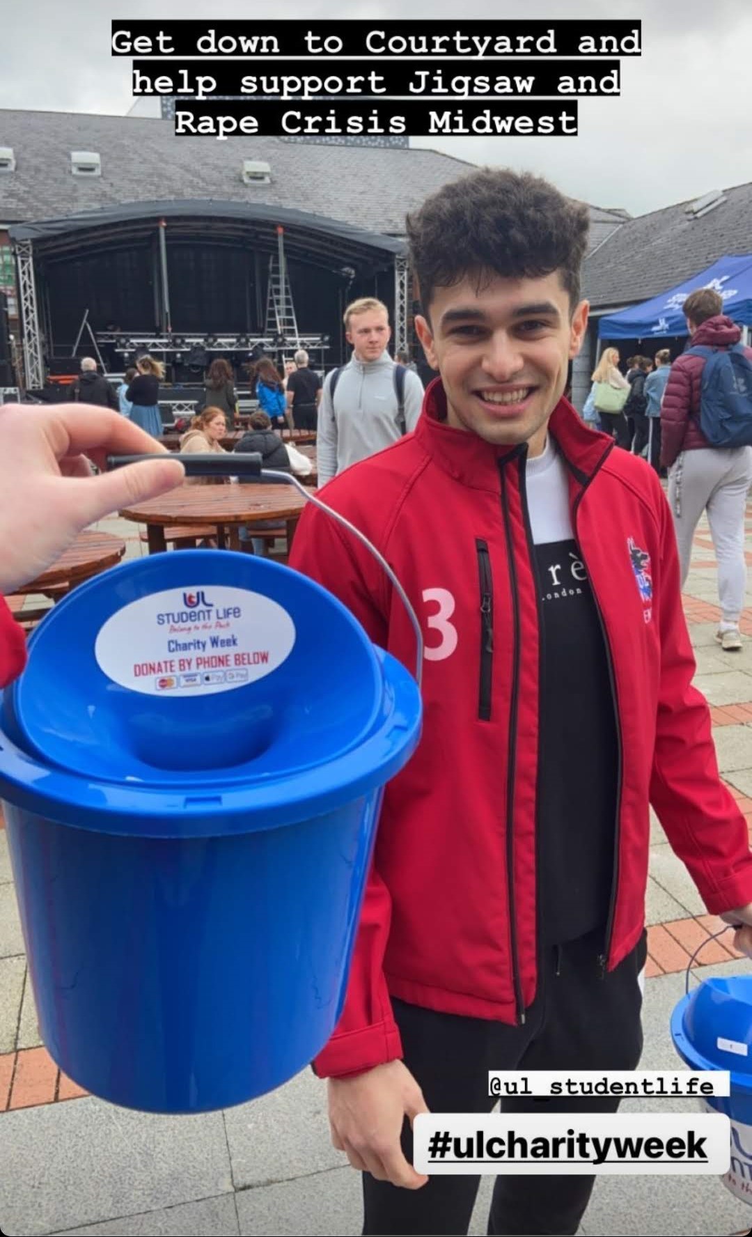 Raising funds for UL Student Life